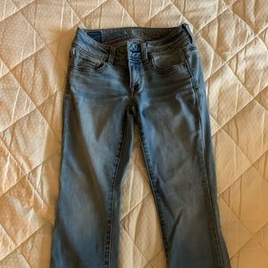 American Eagle bootcut jeans SIZE 0 SHORT